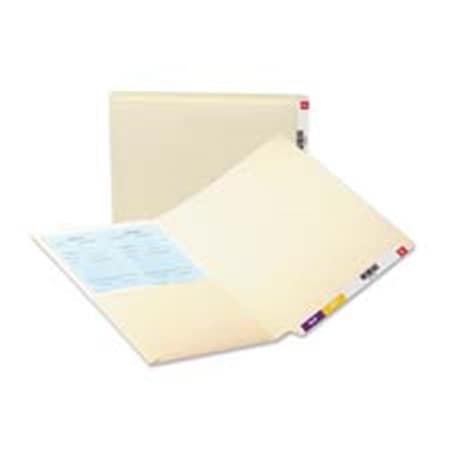 Smead Smead Manufacturing Company SMD24115 End Tab Pocket Folder- 1 Pocket- Letter- Manila SMD24115